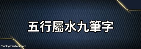 13劃的字屬水|十三劃五行屬水的字